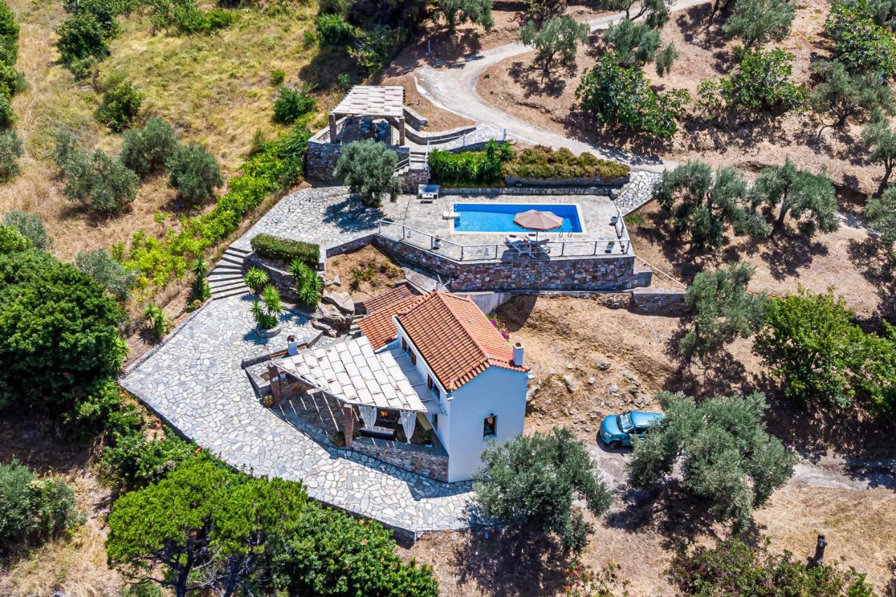 Villa Fotini Kalivi In Raches Panormos  Eksteriør bilde