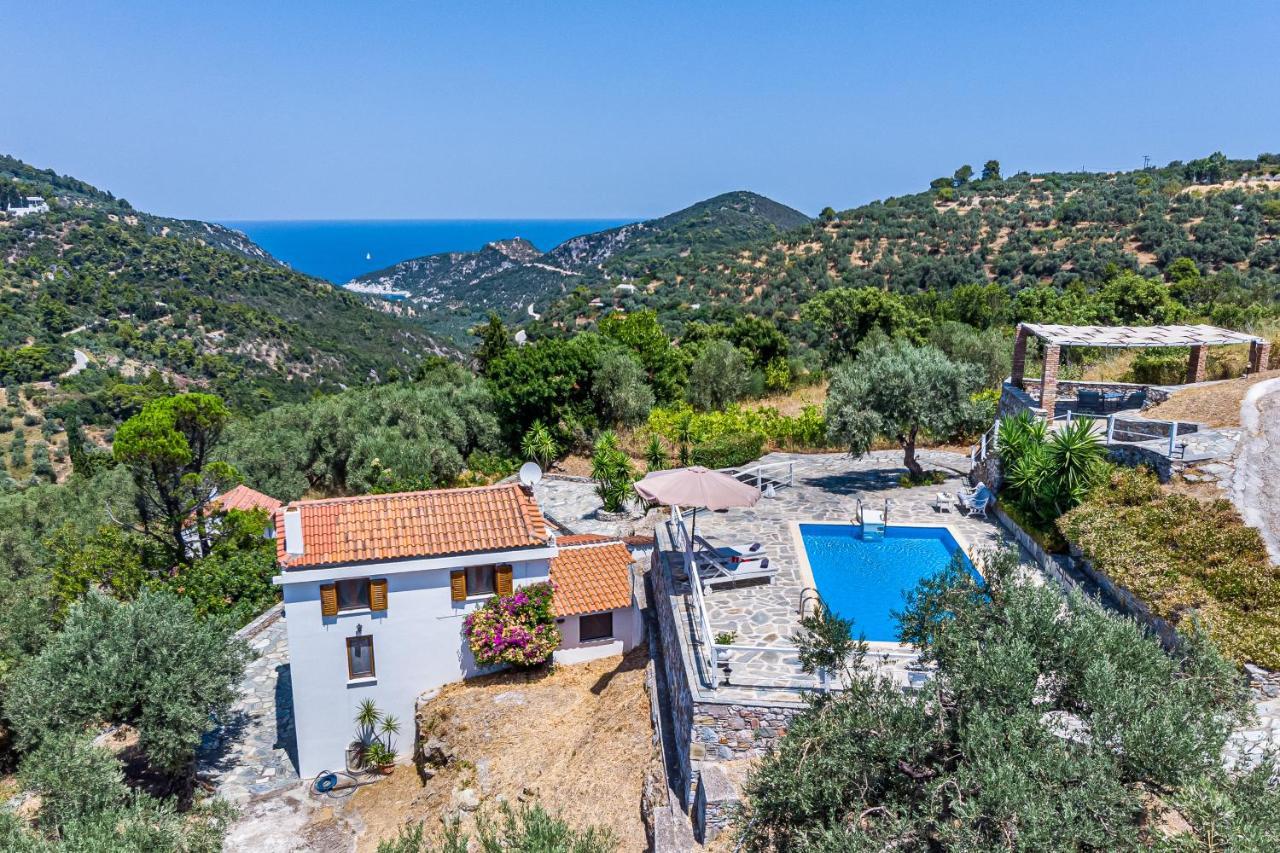 Villa Fotini Kalivi In Raches Panormos  Eksteriør bilde