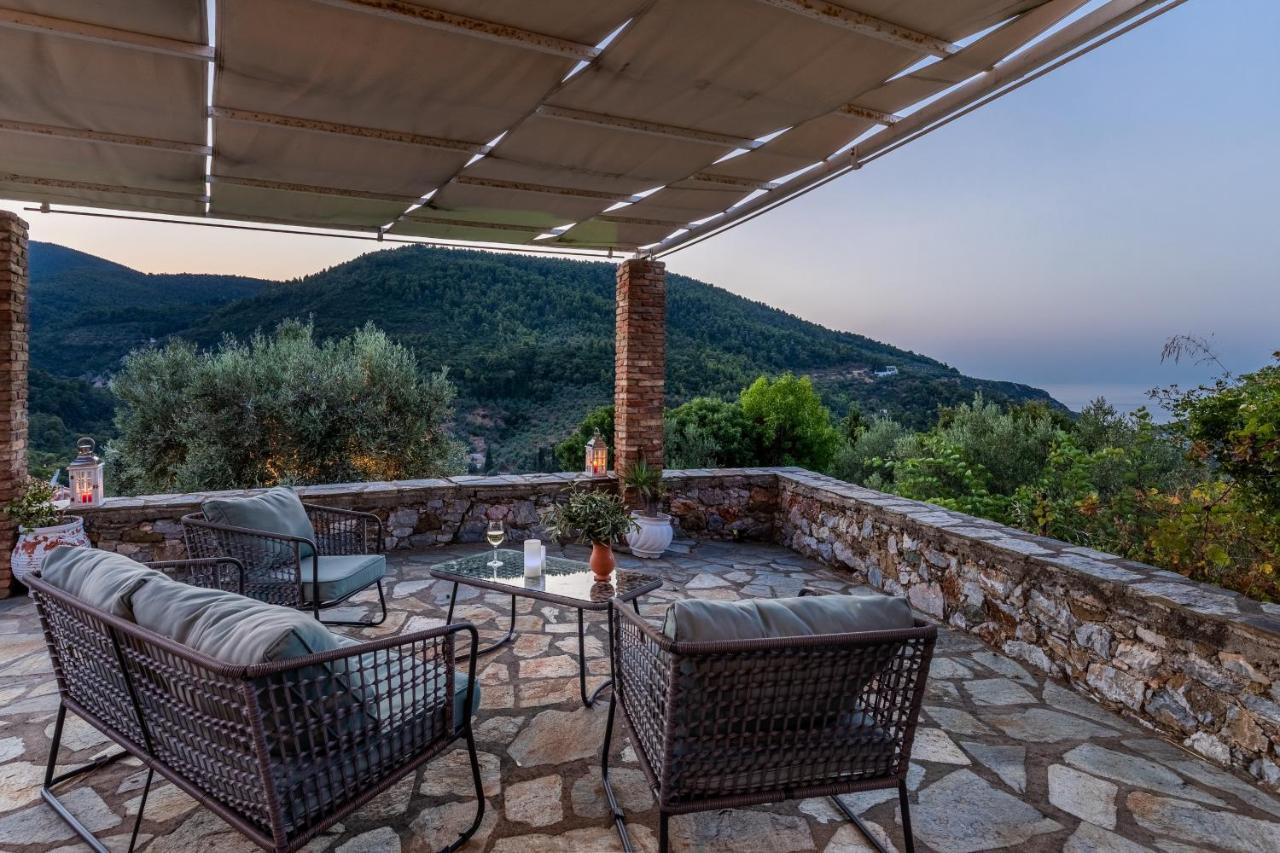 Villa Fotini Kalivi In Raches Panormos  Eksteriør bilde