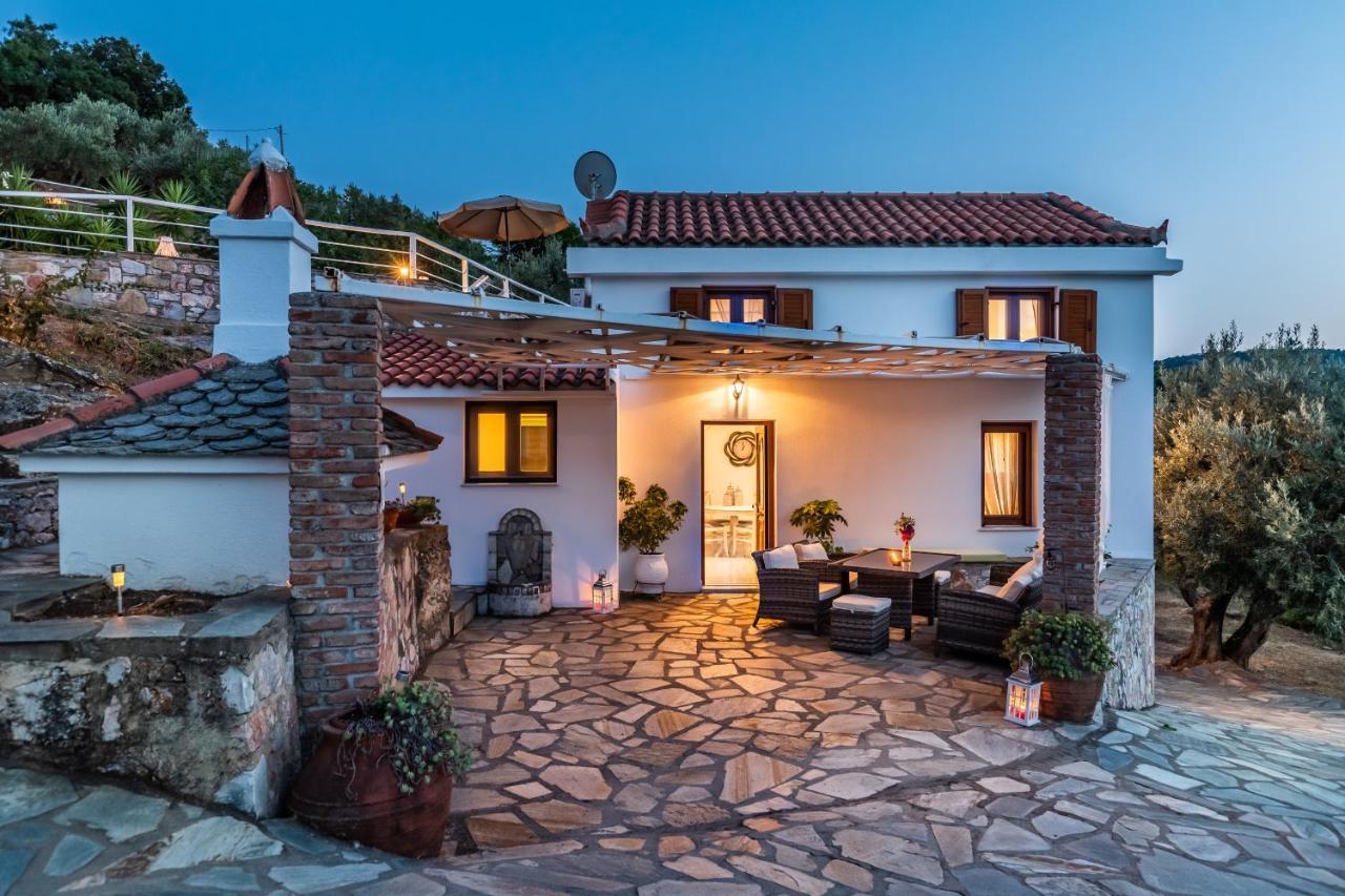 Villa Fotini Kalivi In Raches Panormos  Eksteriør bilde