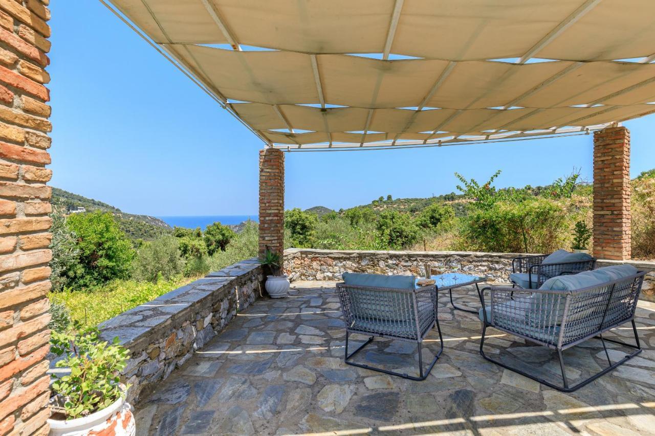 Villa Fotini Kalivi In Raches Panormos  Eksteriør bilde