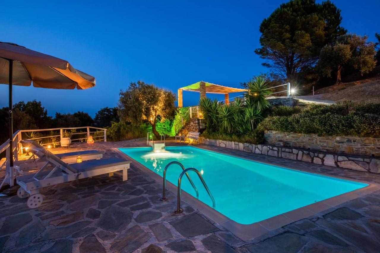 Villa Fotini Kalivi In Raches Panormos  Eksteriør bilde