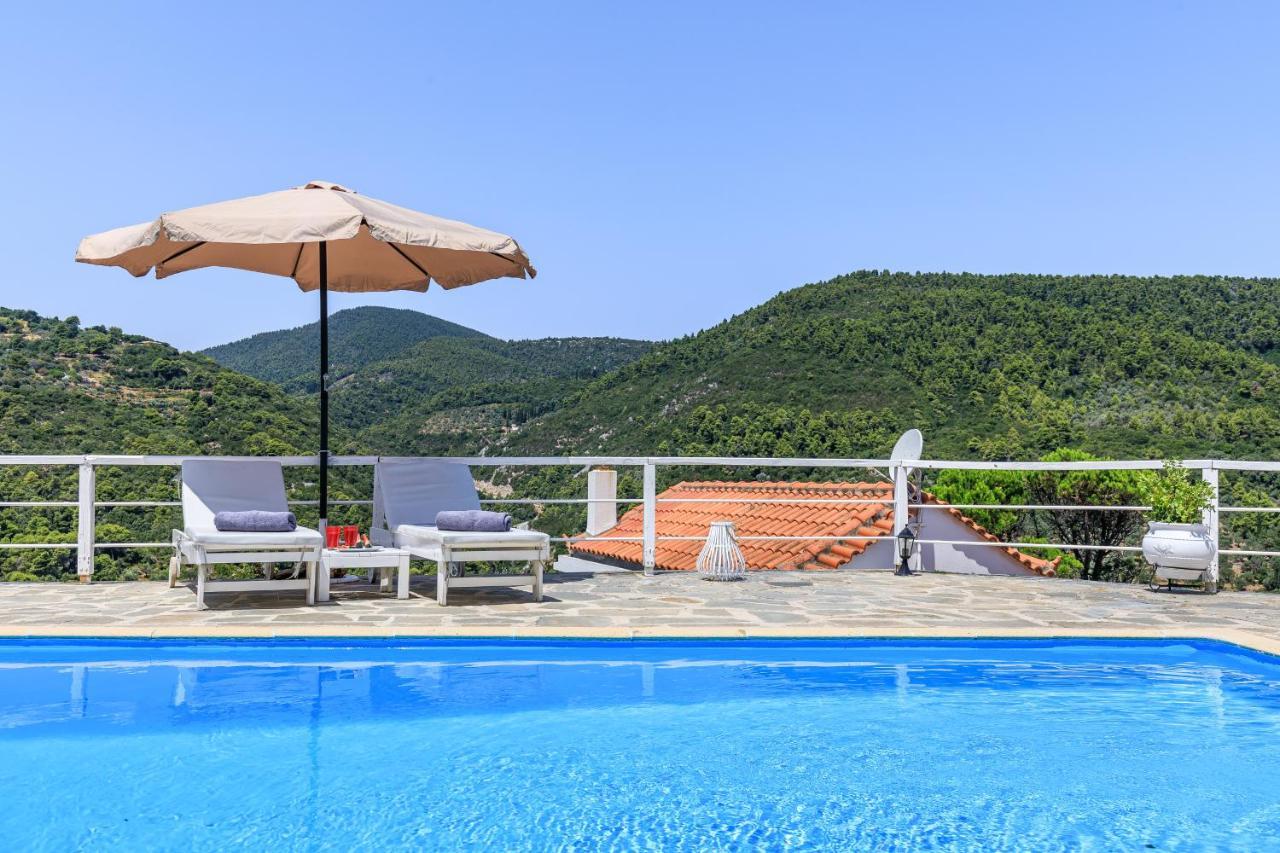 Villa Fotini Kalivi In Raches Panormos  Eksteriør bilde