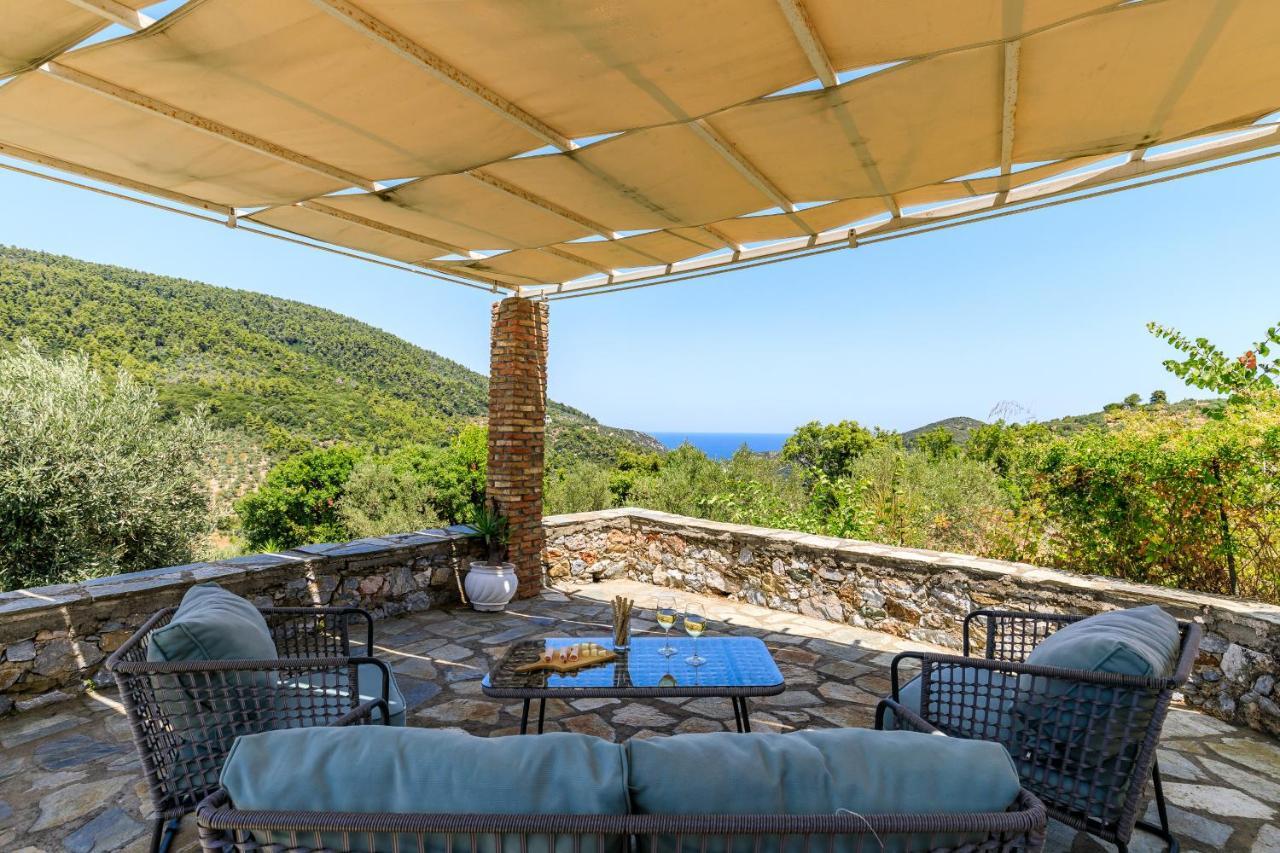 Villa Fotini Kalivi In Raches Panormos  Eksteriør bilde