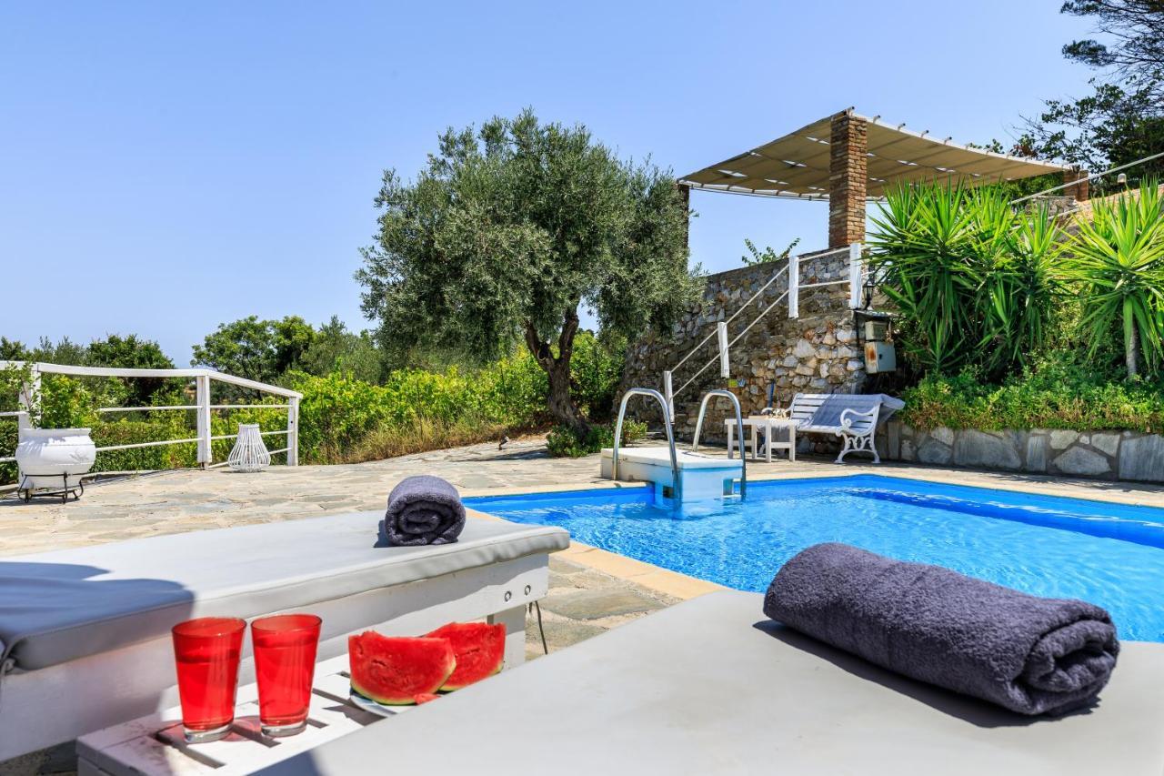Villa Fotini Kalivi In Raches Panormos  Eksteriør bilde