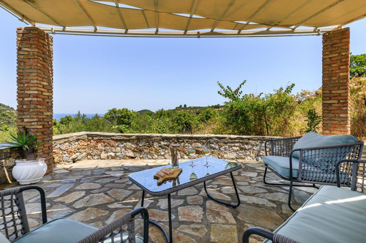 Villa Fotini Kalivi In Raches Panormos  Eksteriør bilde