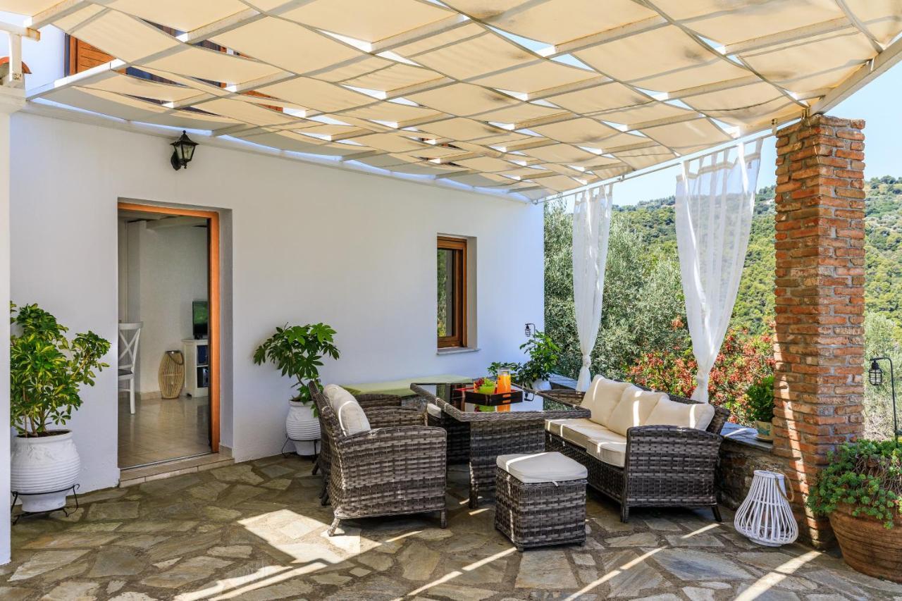 Villa Fotini Kalivi In Raches Panormos  Eksteriør bilde