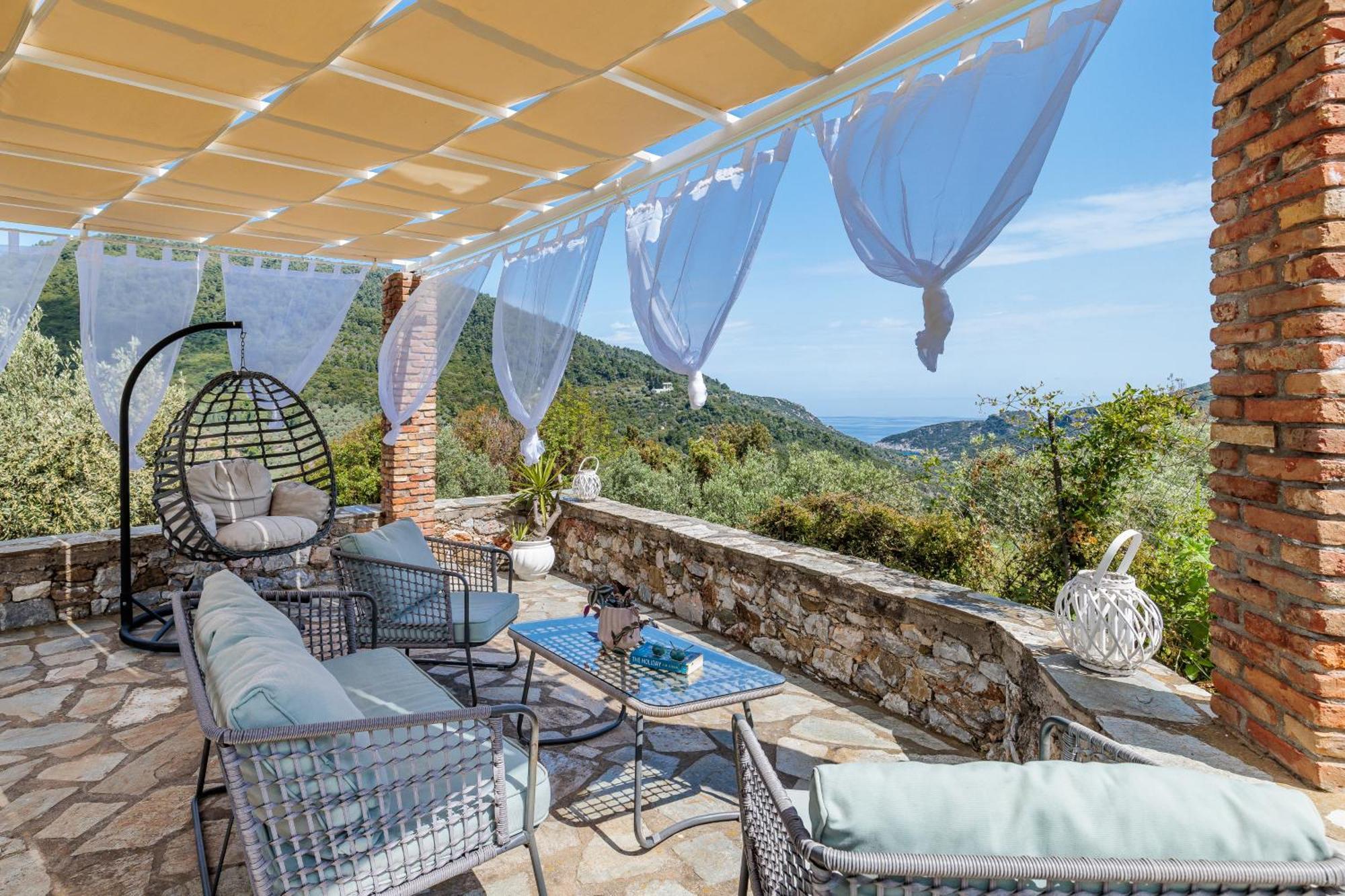 Villa Fotini Kalivi In Raches Panormos  Eksteriør bilde