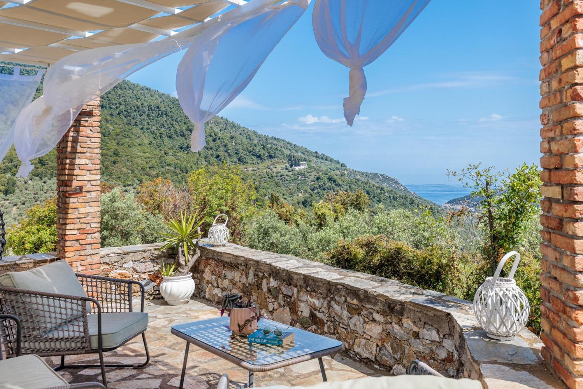 Villa Fotini Kalivi In Raches Panormos  Eksteriør bilde