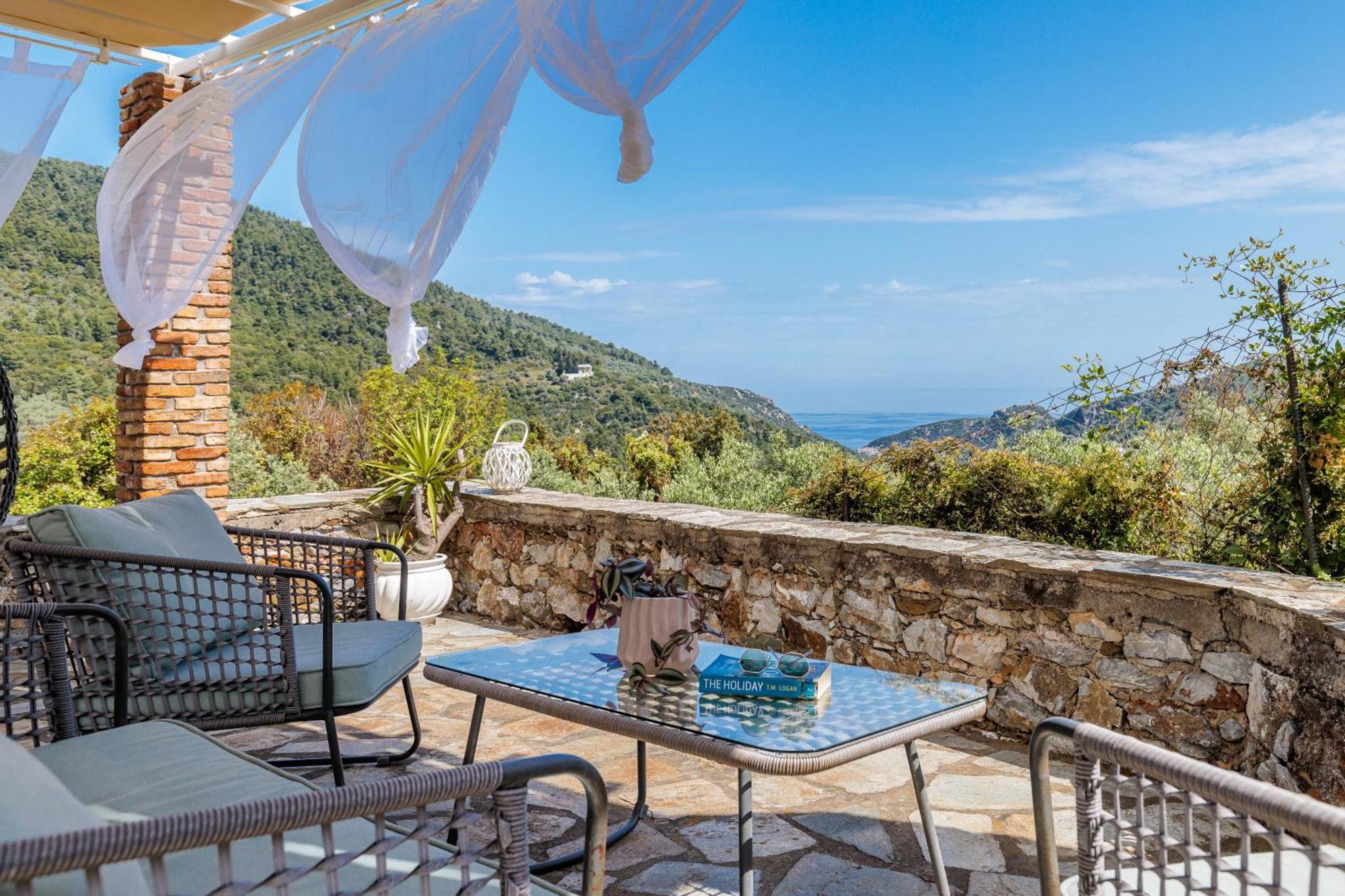Villa Fotini Kalivi In Raches Panormos  Eksteriør bilde